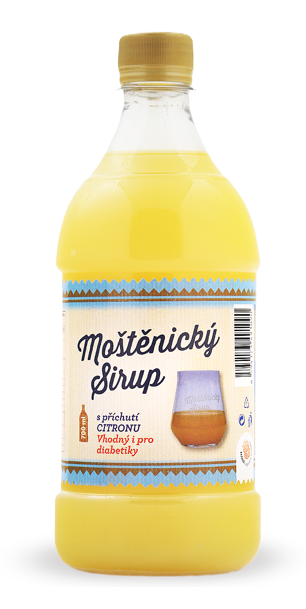 Moštěnický sirup Citron